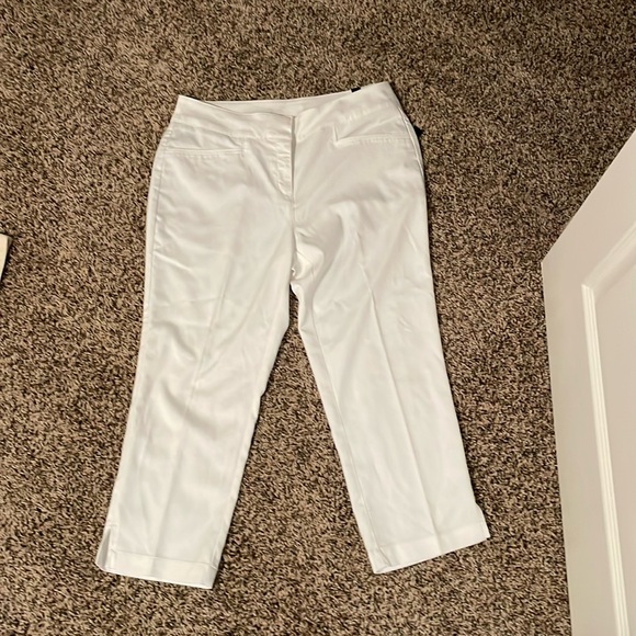 NWT Women’s ELASTICA White GOLF Pants - Picture 1 of 2